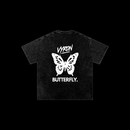 VYRON BUTTERFLY Oversized T Shirt