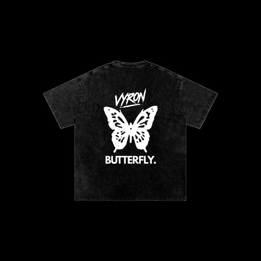 VYRON BUTTERFLY Oversized T Shirt